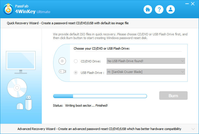 burn usb