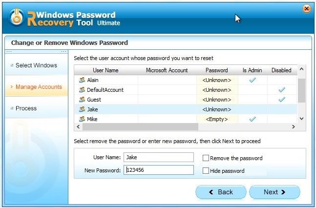 reset password 4