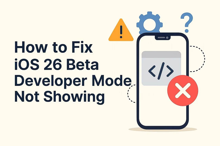 ios 26 developer mode not showing