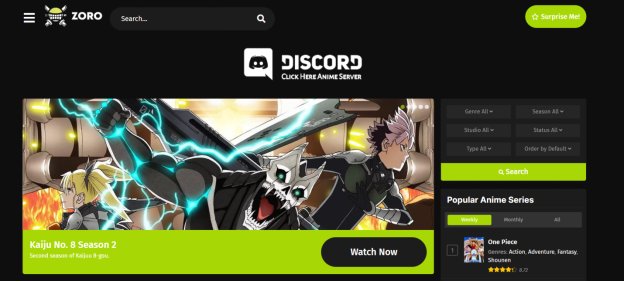 free anime unblocked