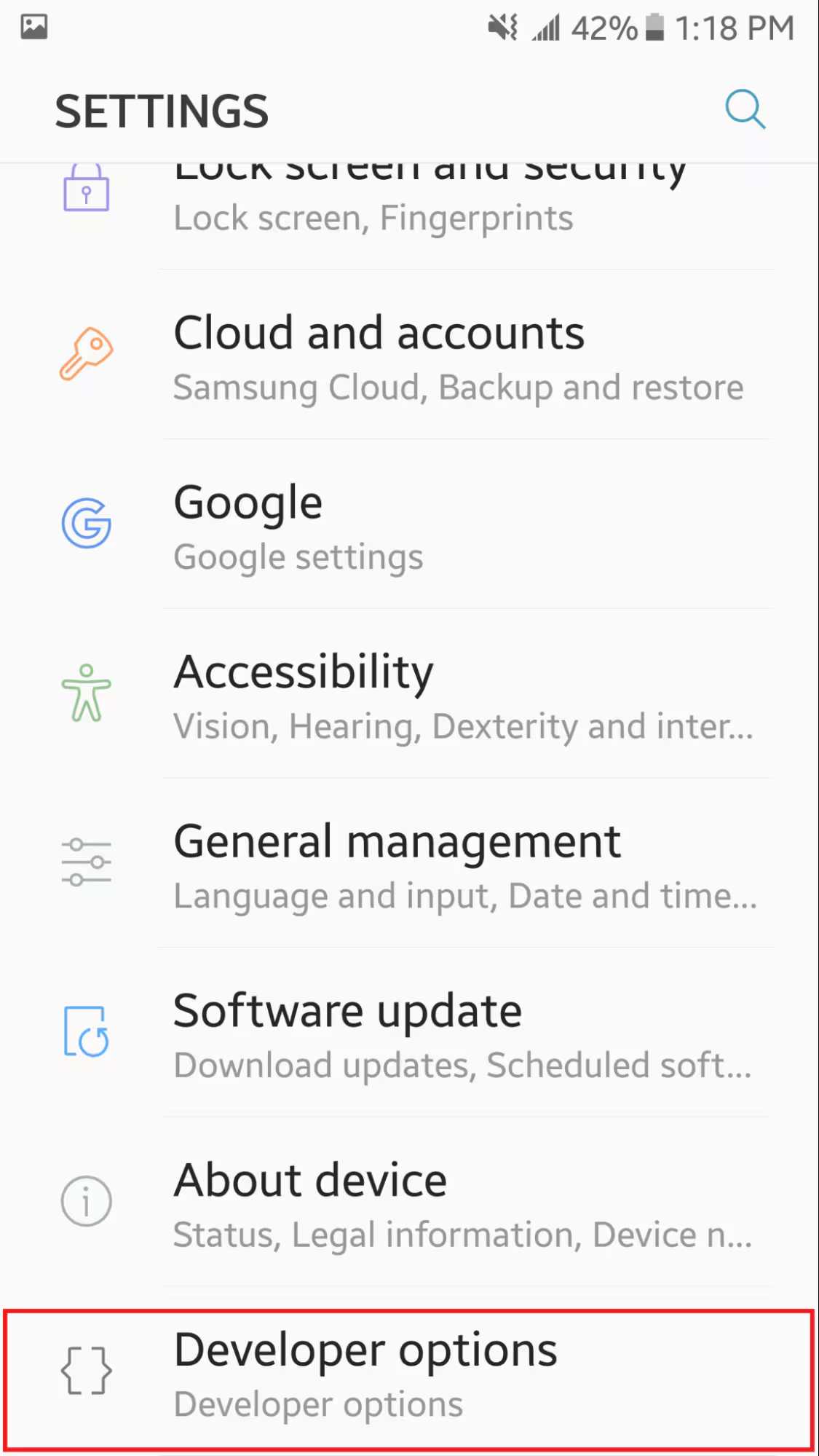 click developer options  for frp bypass redmi android 15