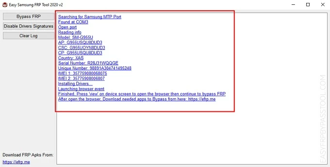 easy sammsung frp tool v2.7 download