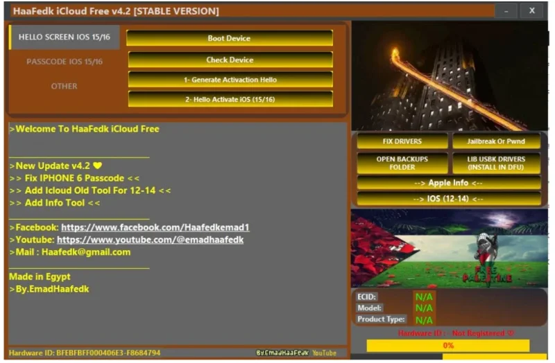haafedk icloud free tool