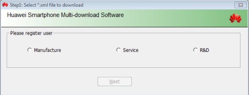 huawei firmware flash tool