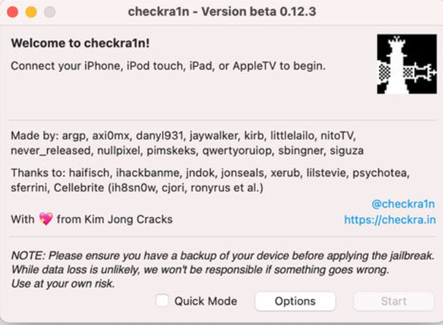 ios 12.5.7 jailbreak checkra1n mac