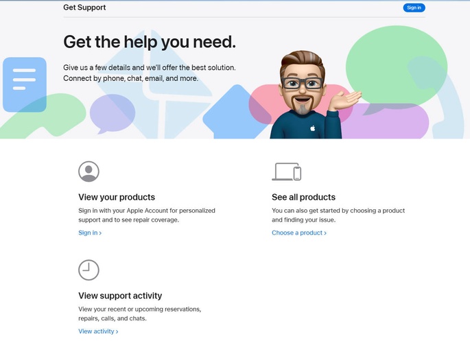 Contact Apple Support Directly