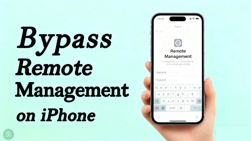 how to remove remote management from iphone