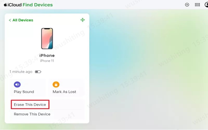 fix iphone unavailable timer not going down using icloud