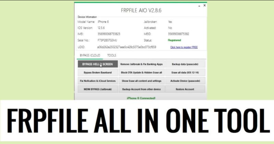frpfile aio register