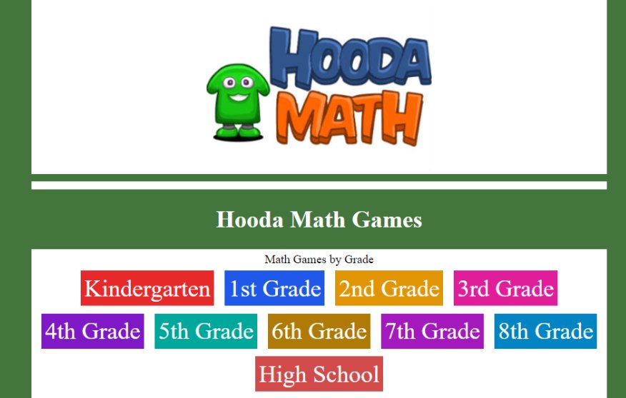 hooda math unblocked games at school