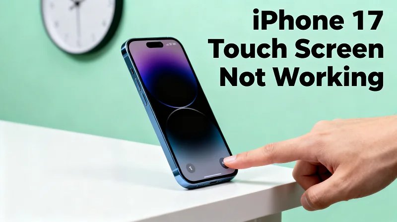 mi iphone 17 no agarra el touch