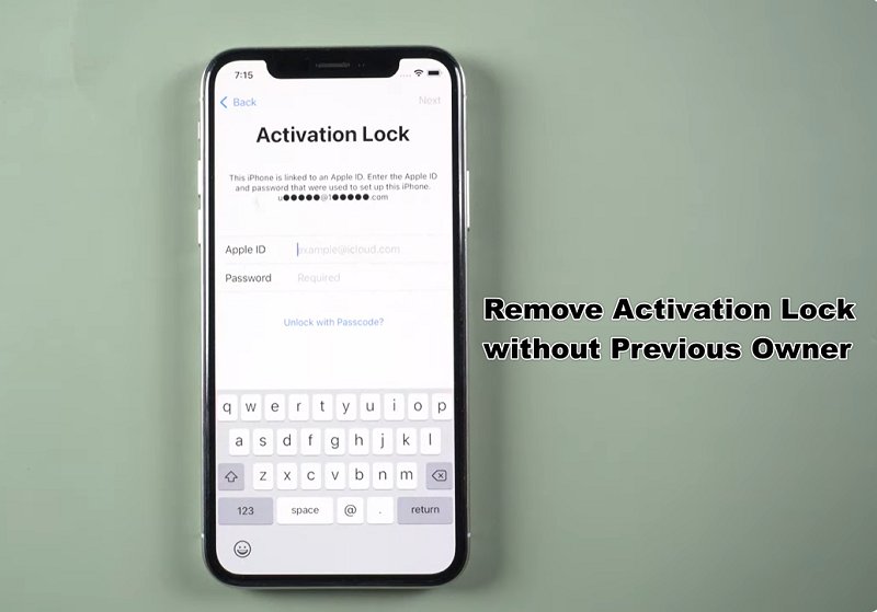 how to remove activation lock without previous owner