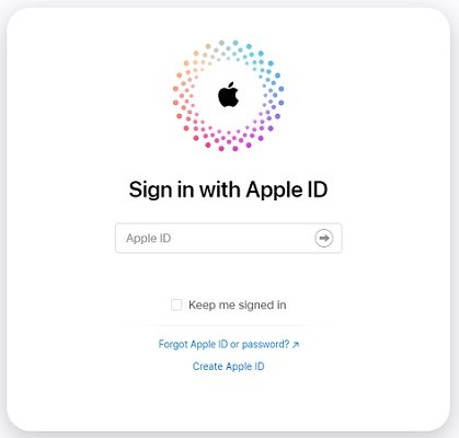 reset apple id password online