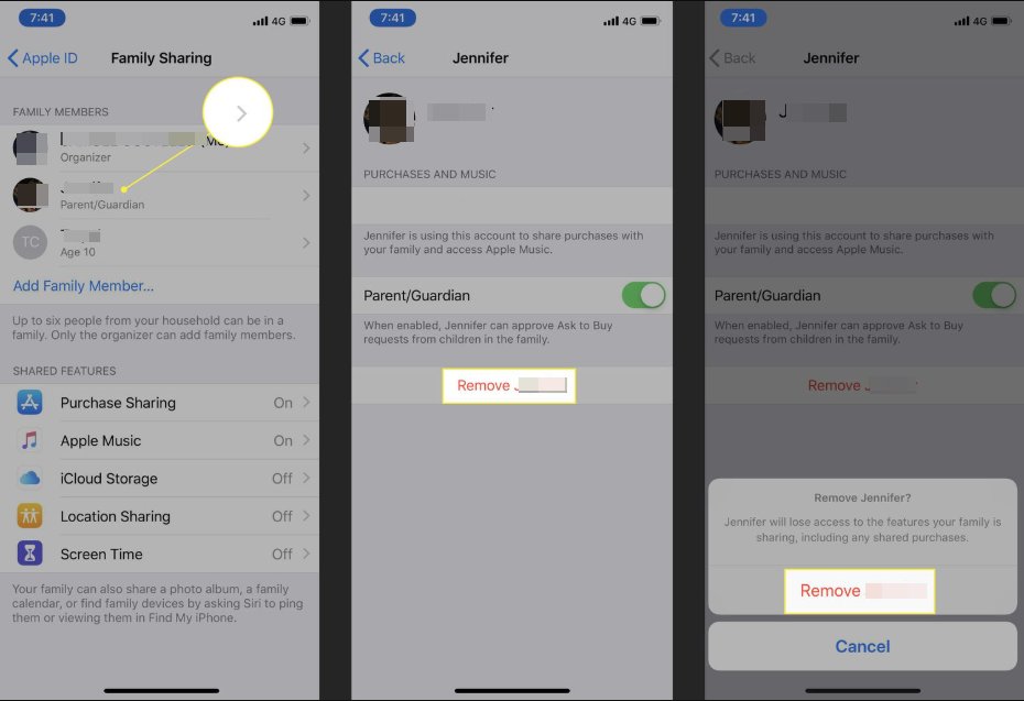 fix no option for forgot screen time passcode - unlink from family