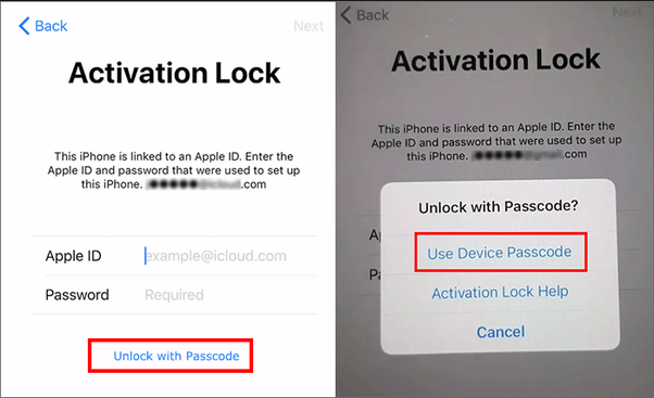 기기 비밀번호로 iPhone 16e iCloud 잠금 해제