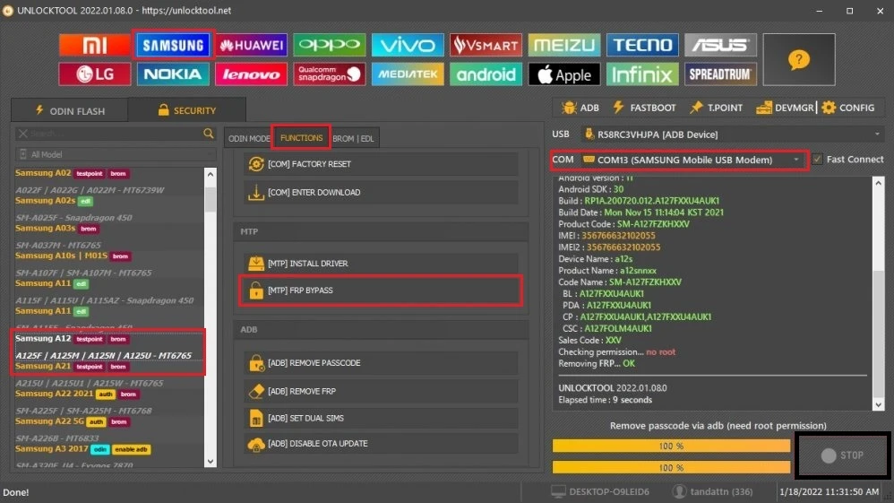 unlock tool activation