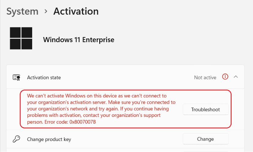activate windows 11 via settings