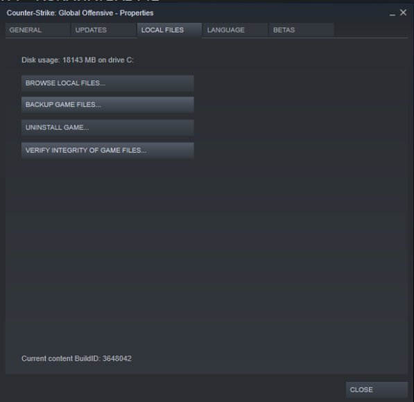 erreur disque jeu steam