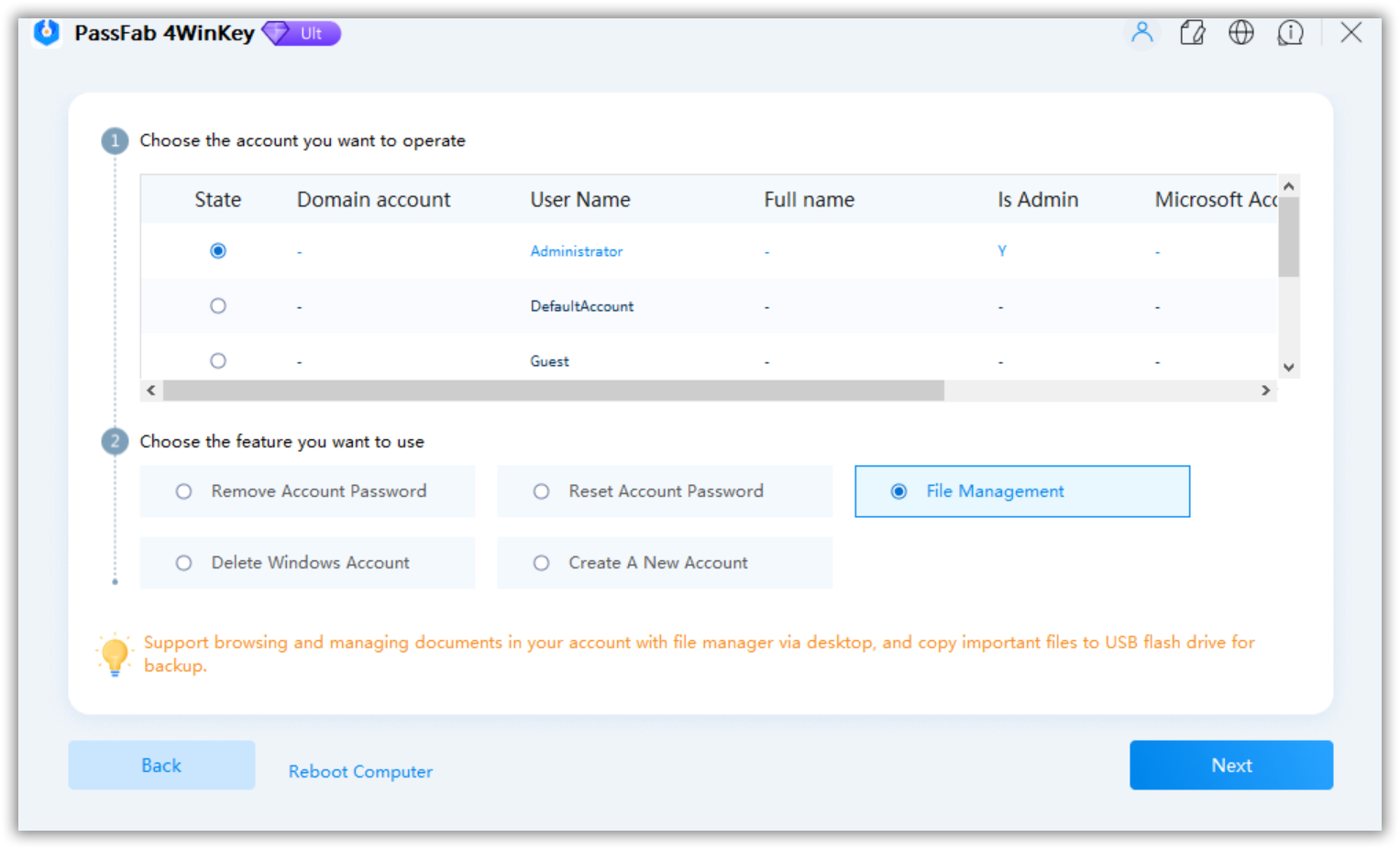 file management passfab 4winkey guide