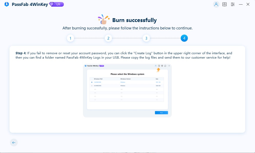 step 4 passfab 4winkey guide