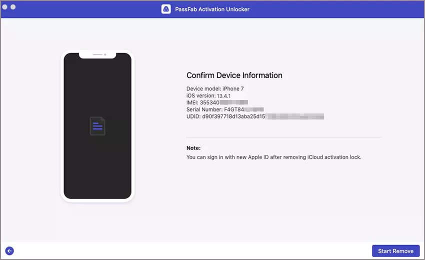 remove activation lock to fix activation error on iphone