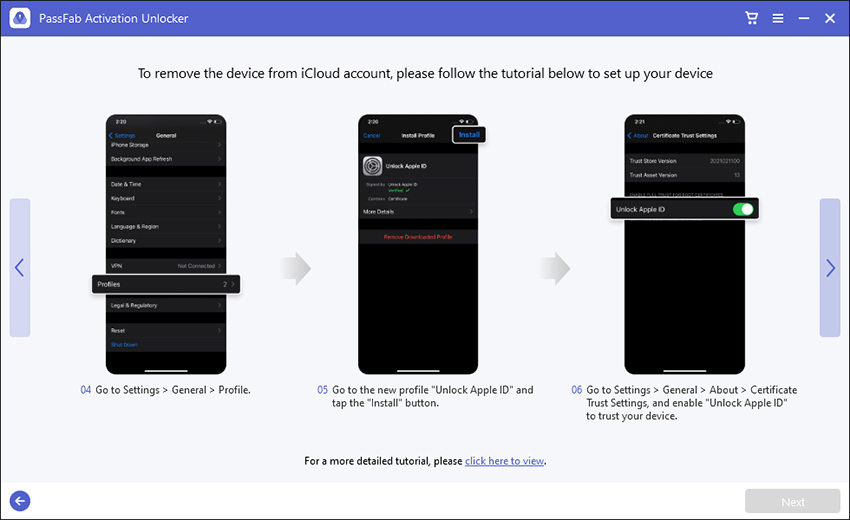 go to settings and enable unlock apple id