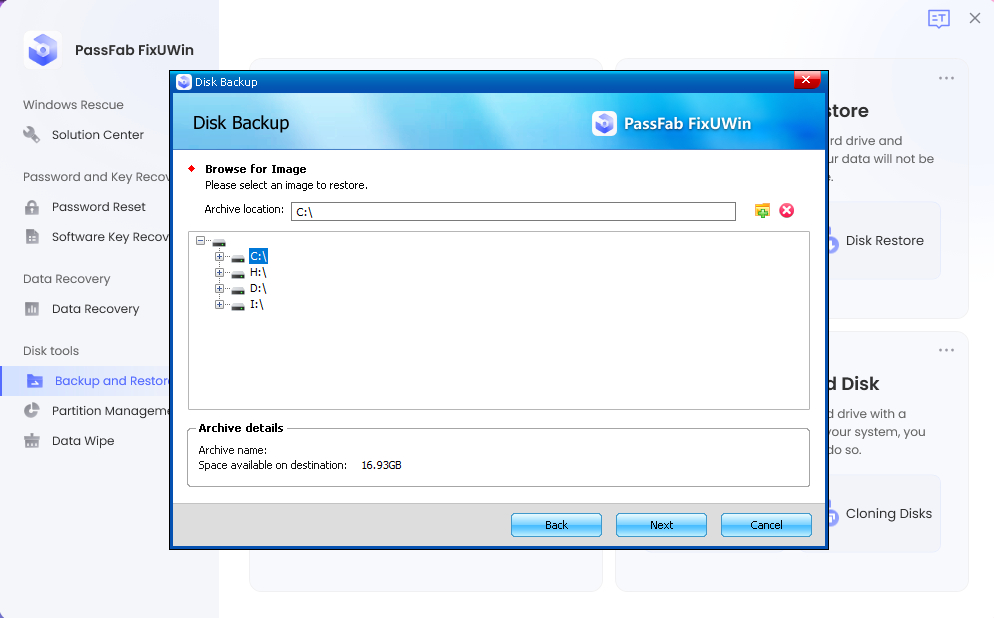 disk backup