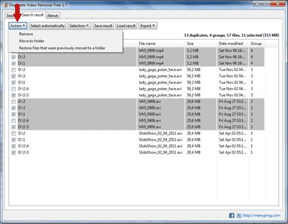 duplicate video remover free