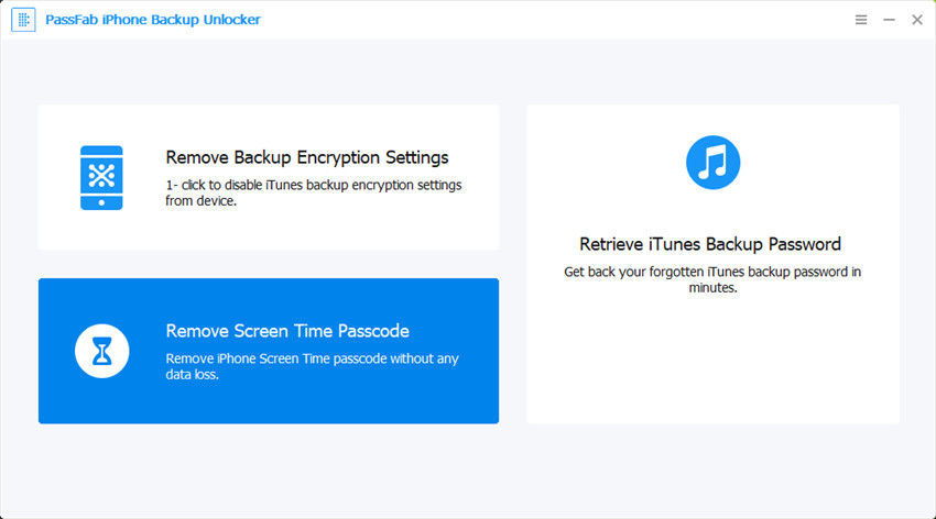 select remove screen passcode