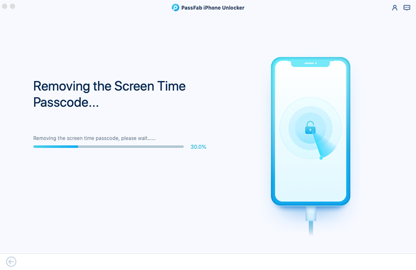 bypass screen time passcode on passfab iphone unlocker