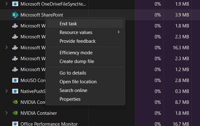 Close Unnecessary Programs and Processes