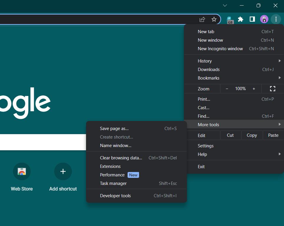 Disable Browser Extensions