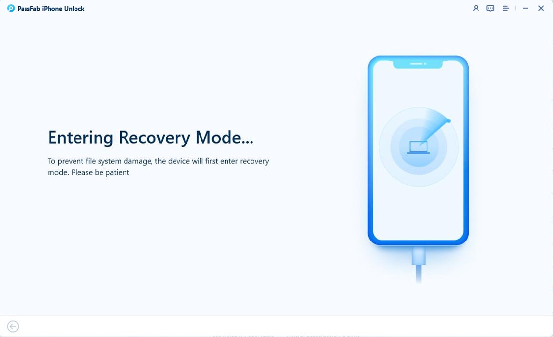 entering recovery mode