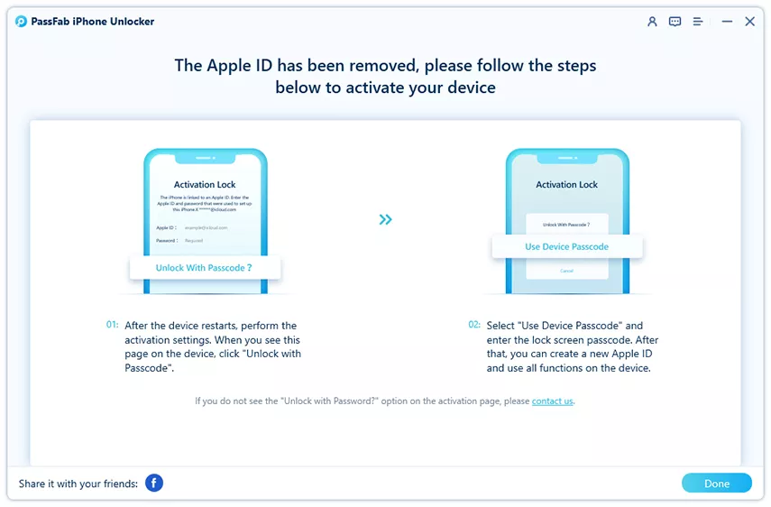 passfab iphone unlocker-remove ipad apple id