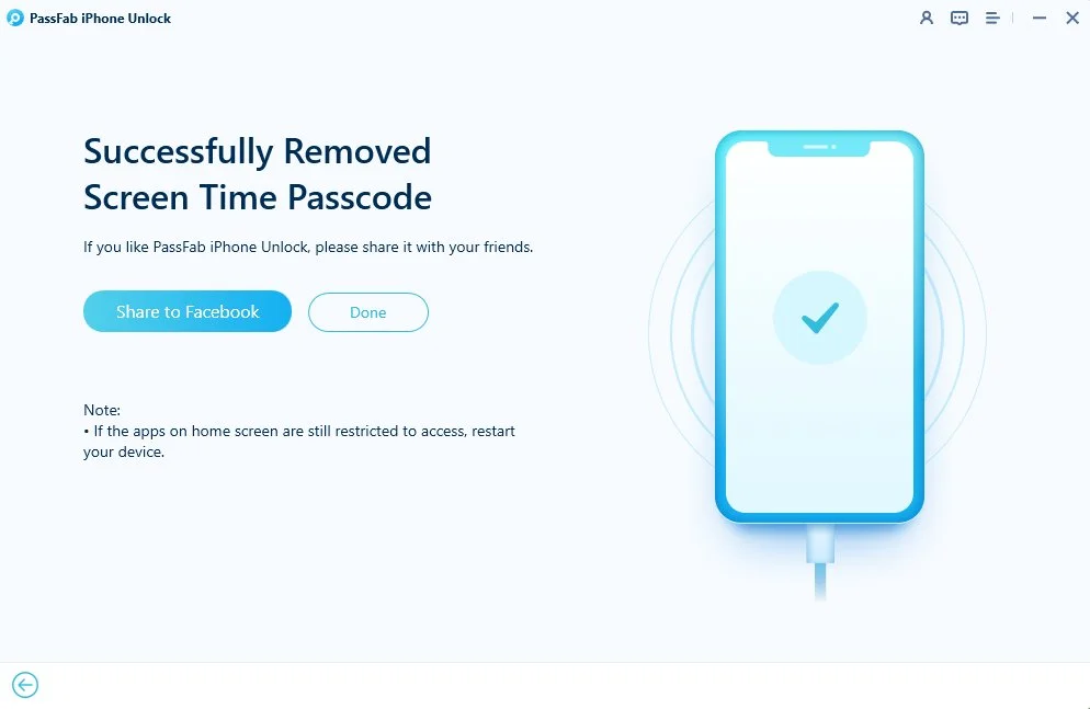 removed screen time passcode-successfully