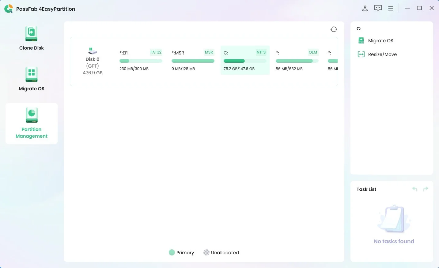 Click to open the window