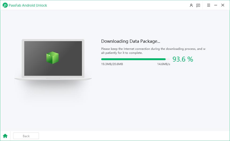 data package downloaded successfully