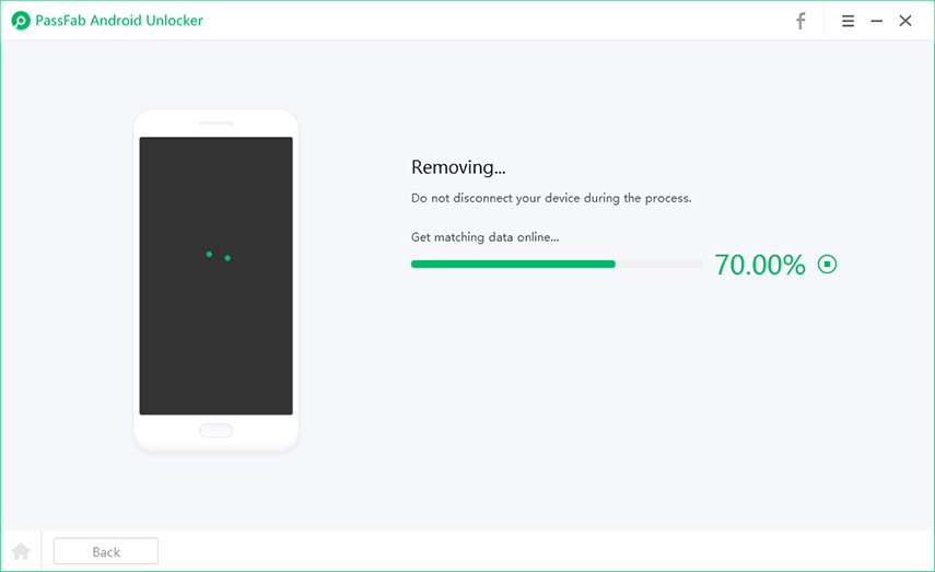 unlock android phone without google account-removing process