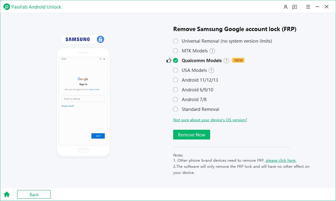 remove samsung mtk frp successfully