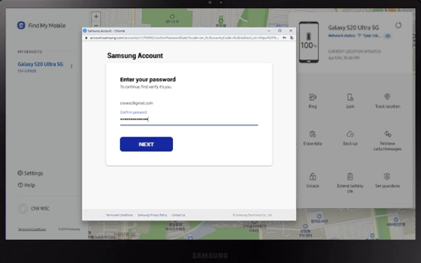 unlock-by-findmydevice