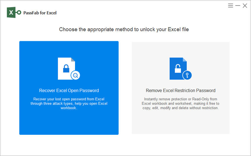 passfab para recuperação de senha do excel