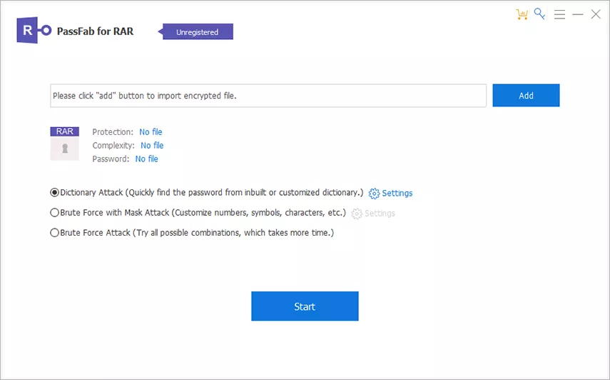 rar password recovery in passfab for rar