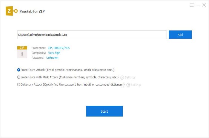 passfab for zip password recovery guide