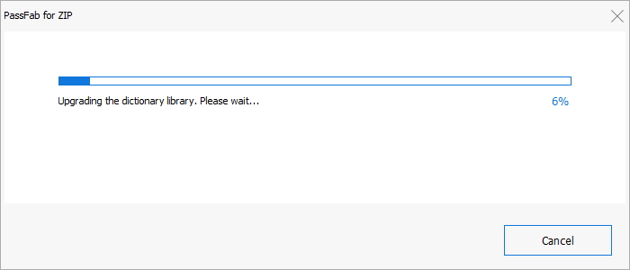 brute force with mask attack settings in passfab for zip