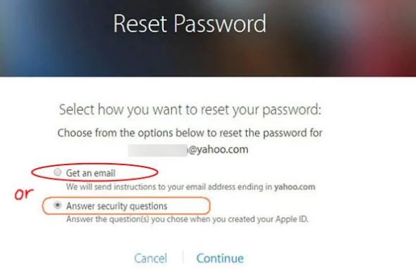 iforgot apple com