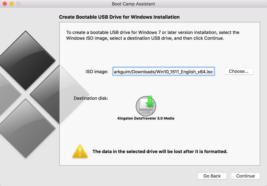 format iso in usb