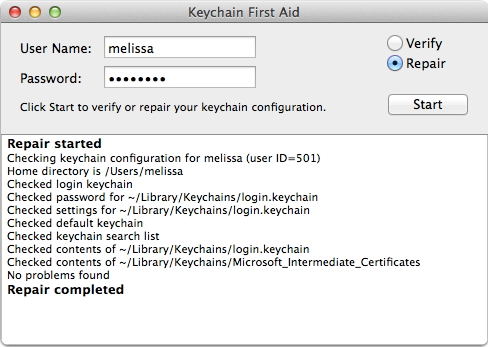 تسجيل دخول الإسعافات الأولية لسلسلة المفاتيح keychain first aid