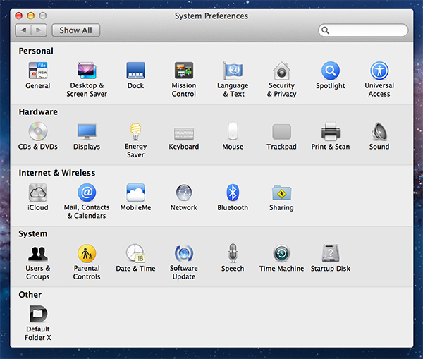 insert key on mac keyboard step 1 click system preferences