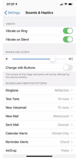 my iphone silent switch keeps changing