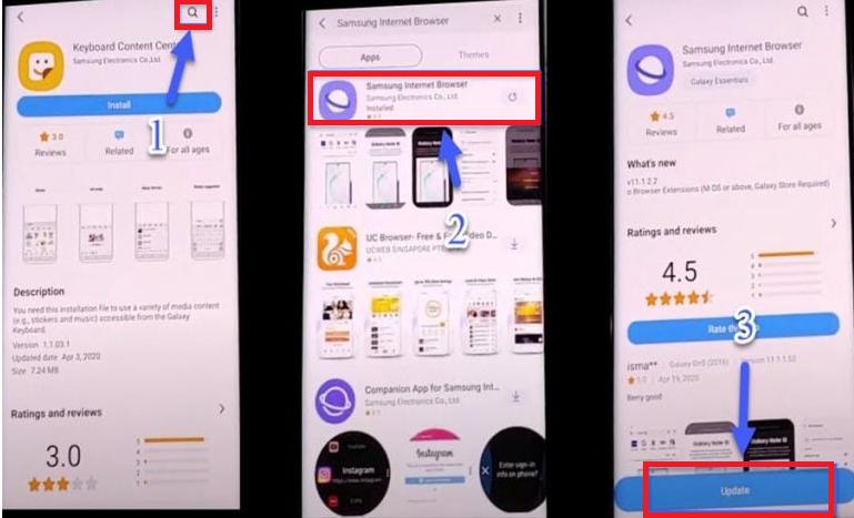 bypass frp lock on samsung galaxy